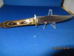 Vintage Al Mar 8507 TW Seki Japan Bowie Dagger Knife W/Sheath  NOS Number 80/200