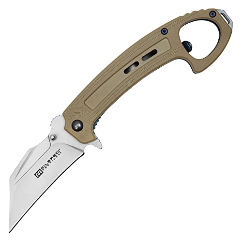 7.5" Buckshot Wharncliffe Blade Folding Pocket Knife