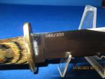 Vintage Al Mar 8507 TW Seki Japan Bowie Dagger Knife W/Sheath  NOS Number 80/200