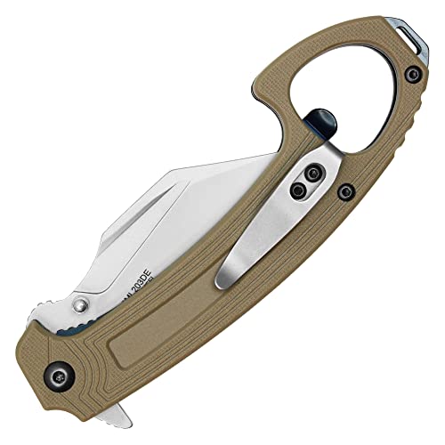 7.5" Buckshot Wharncliffe Blade Folding Pocket Knife