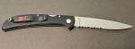 Vintage Al Mar Eagle Ultralight Japan G. Sakai Lockback Knife 4" Serrated G-10