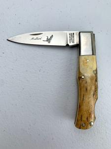 Vintage Parker Cutlery The Mallard Wharncliffe Blade Lockback Folding Knife