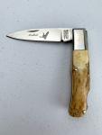Vintage Parker Cutlery The Mallard Wharncliffe Blade Lockback Folding Knife
