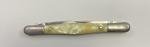 VTG Imperial 2 Wharncliffe Stainless Blades Pocket Knife Thin Pearl Handle K69