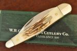 CASE XX USA SEAHORSE WHITTLER KNIFE VINTAGE BONE 2002 V6355 WH SS NICE (26303)
