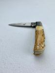 Vintage Parker Cutlery The Mallard Wharncliffe Blade Lockback Folding Knife