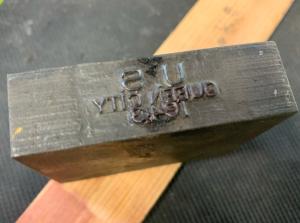 Vintage 1843 Us Queen City Knife, Steel Stamp From Titusville Pa Factory Closing