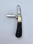 Vintage Hickey And Shouse Battle Axe Brand Two Blade Barlow Knife