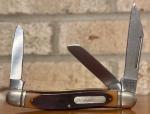Schrade USA Old Timer Lumberjack Stockman 3 Blade 858 Vintage Pocket Knife
