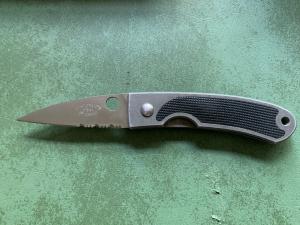 Vintage Spyderco C25PBK Centofante 1st Generation ATS-34 USA - Very Clean
