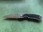 Vintage Spyderco C25PBK Centofante 1st Generation ATS-34 USA - Very Clean