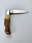Vintage Parker Cutlery The Mallard Wharncliffe Blade Lockback Folding Knife