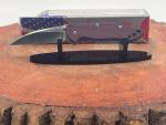 Vintage Retired Kershaw Ken Onion Design Centofante 1610 Maroon handle--2859.24
