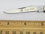 Vintage Frost Japan red bone Range Rider three blade pocket knife