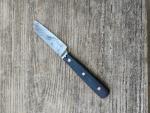 Vintage J. Ward Atlas Works Wharncliffe Fixed Blade Knife With Copper Pins