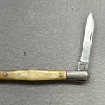 VTG Imperial 2 Wharncliffe Stainless Blades Pocket Knife Thin Pearl Handle