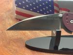 Vintage Retired Kershaw Ken Onion Design Centofante 1610 Maroon handle--2859.24
