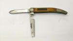 Vtg Schrade Walden NY USA #208 Fisherman's Folding Pocket Knife Stainless Steel