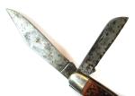 VTG USA KABAR 1100 STOCKMAN 3 BLADED FOLDING POCKET KNIFE