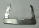 VINTAGE WILKINSON SHEFFIELD ENGLAND 2 BLADE METAL POCKET KNIFE &SOLINGEN 2 BLADE