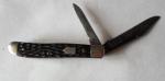 Vtg Schrade Walden Folding Pocket Knife 2-blades NY USA