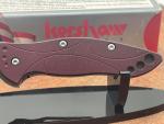 Vintage Retired Kershaw Ken Onion Design Centofante 1610 Maroon handle--2859.24
