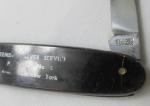 VINTAGE WILKINSON SHEFFIELD ENGLAND 2 BLADE METAL POCKET KNIFE &SOLINGEN 2 BLADE