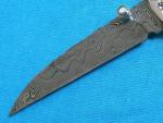 "AP" HORSESHOE CUSTOM DAMASCUS WHARNCLIFFE LOCKBACK FOLDING KNIFE KNIVES VINTAGE