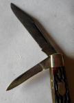 Vtg Schrade Walden Folding Pocket Knife 2-blades NY USA