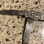Vintage C.F. BLANKE TEA & COFFEE CO St Louis MO Stanhope Viewer Pocket Knife-EUC