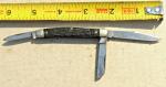 VTG USA SCHRADE WALDEN NY 2.75" 3 BLADE STOCKMAN PEN KNIFE
