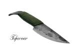 Hand Forged Knife Bird Head with Sheath, Vintage Knife for Antique Collection...