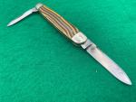 💯Vintage 1841-1948 W Bingham Co Cleveland Ohio two blade Equal End knife