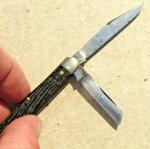 VTG USA SCHRADE WALDEN NY 2.75" 3 BLADE STOCKMAN PEN KNIFE