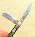 VTG USA SCHRADE WALDEN NY 2.75" 3 BLADE STOCKMAN PEN KNIFE