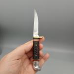 Western USA 628 Fixed 3" Blade W. Sheath 1985 Vintage Excellent Condition