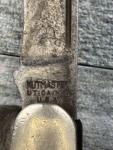 VTG Kutmaster Utica NY USA Made Folding Pocket Knife 3 Blade Brass Liner