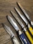 Lot Of 5 Vintage USA Folding Pocket Knives Colonial Ideal Providence