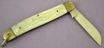 Vintage Seymour Cutlery 1 Blade Stainless Steel Pocket Knife Made in Japan-Great