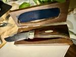 VINTAGE CASE XX BUFFALO P172 KNIFE w/Case Wooden Box. NO DOTs. Nice