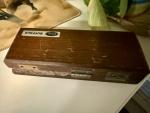 VINTAGE CASE XX BUFFALO P172 KNIFE w/Case Wooden Box. NO DOTs. Nice