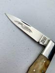 Vintage Parker Cutlery Company Wharncliffe Blade Barlow Lockback Knife