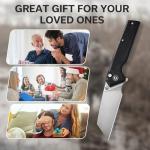 CIVIVI Amirite Pocket Knife, Folding Knife with 3.48" Nitro-V Modified Wharncliffe Blade G-10 Handle, Button Lock Knife For Men Gift C23028-2