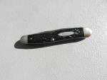 1940-64 Case XX Muskrat 2 Blade Pocket Knife W/ Black Handles Good Snap Used