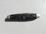 1940-64 Case XX Muskrat 2 Blade Pocket Knife W/ Black Handles Good Snap Used