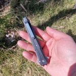 Outdoor tactical camping hunting survival stainless steel sharp folding knife