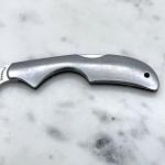 Vintage Spyderco Kiwi Japan Stainless Steel Knife VG-10 Plain Edge Lockback RARE