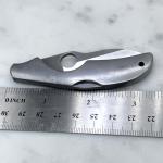 Vintage Spyderco Kiwi Japan Stainless Steel Knife VG-10 Plain Edge Lockback RARE