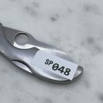 Vintage Spyderco Kiwi Japan Stainless Steel Knife VG-10 Plain Edge Lockback RARE