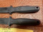 Vintage AL MAR  Set Of Rare Training Knives Seki